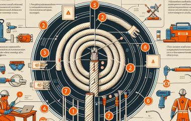 Методы установки и обслуживания концевых муфт для высоковольтных кабелей