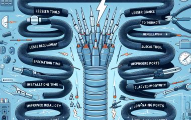 Преимущества использования холодной усадки для кабелей высокого напряжения