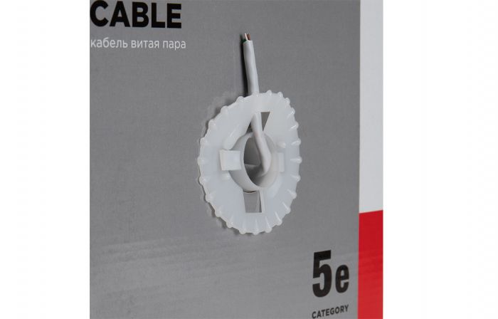01-0043 Кабель витая пара REXANT UTP 4PR 24AWG, CAT5e (бухта 305 м)