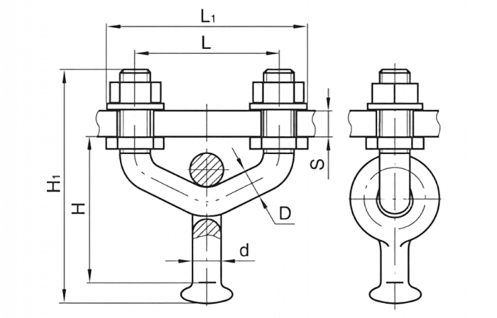 Узел крепления КГП-7-2В