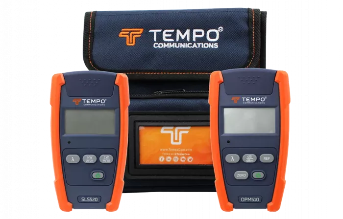 TE-SM-DUAL Tempo SM DUAL KIT - комплект для тестирования оптоволокна (OPM510; SLS520)