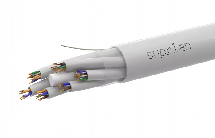 01-0352-2 Cборка кабельная SUPRLAN Premium U/UTP Cat.5e 6х(4x2x0,51) Cu LSZH нг(А)-HF Indoor 305м