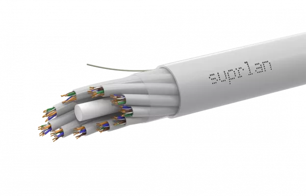 01-0353-2 Cборка кабельная SUPRLAN Premium U/UTP Cat.5e 10х(4x2x0,51) Cu LSZH нг(А)-HF Indoor 305м