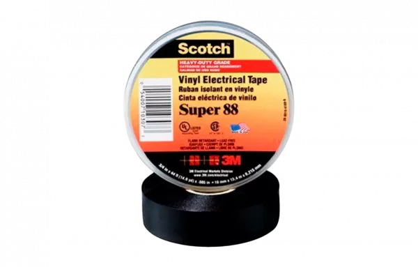 7000031459 Scotch Super 88 изоляционная лента высшего класса, 38мм х 33м х 0,22мм