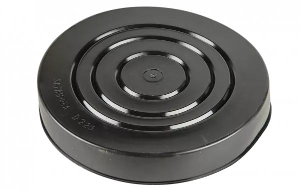 Заглушка для трубы ПНД, d=225мм