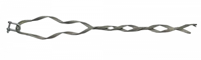 Зажим спиральный натяжной НСО-4-6,8/7,5К(коуш-скоба)