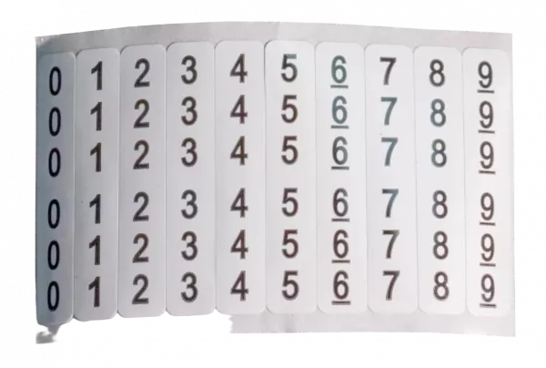 Маркер для модулей 0..9