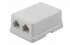 03-0002 REXANT Розетка телефонная RJ-14 2/6P4C открытой проводки