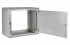 Шкаф телекоммуникационный настенный разборный 19”,9U(600x650), ШТ-НСр-9U-600-650-М дверь металл ССД