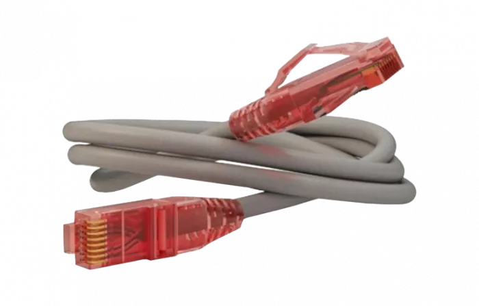 42271 Hyperline PC-LPM-UTP-RJ45-RJ45-C5e-1.5M-LSZH-GY Патч-корд U/UTP, Cat.5e, LSZH, 1.5 м, серый