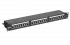 PP24-1UC6S-D05 ITK 1U патч-панель кат.6 STP, 24 порта (Dual), с кабельным органайзером