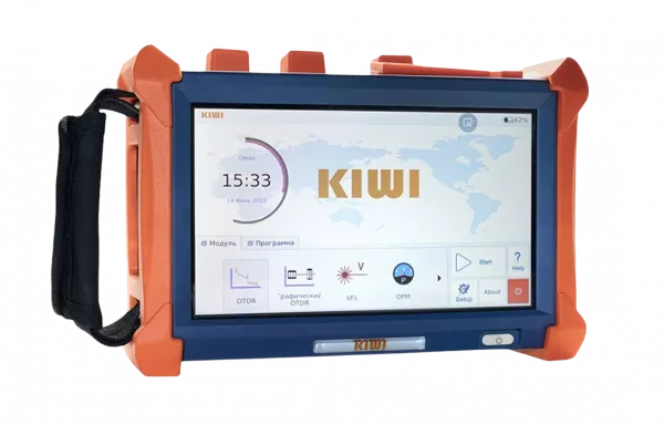 KIWI-7442 Оптический рефлектометр, 1310/1550/1625 нм (с фильтром), 43/41/40 дБ