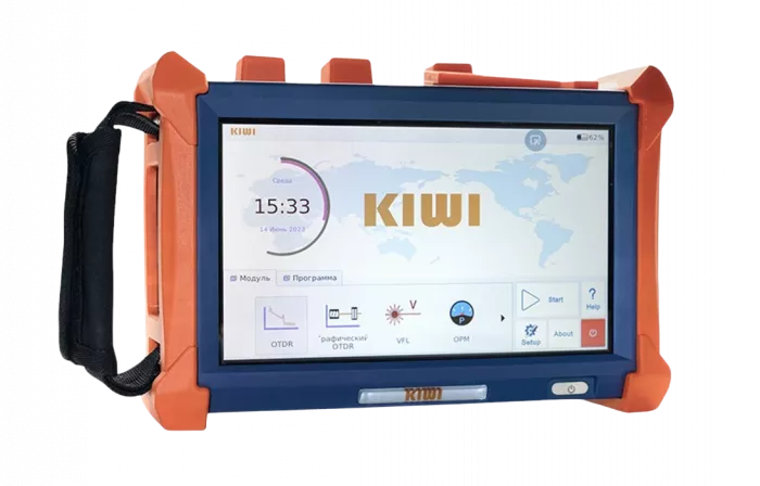 KIWI-7442 Оптический рефлектометр, 1310/1550/1625 нм (с фильтром), 43/41/40 дБ