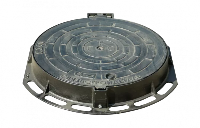 Устройство запорное люка ГТС тяжелого типа из ВЧ с замком УЗЛ-Т ССД