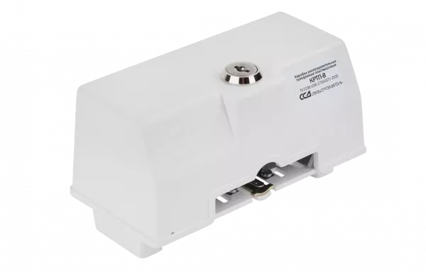 Коробка КРТП-В/10-Р плинт ПВТ, замок, ключ универсальный ССД