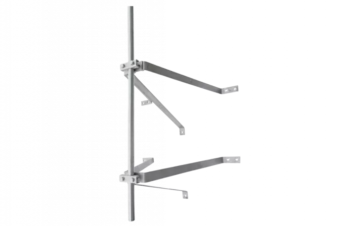 ZANDZ ZZ-203-001 Крепление для молниеприёмника к стене (нержавеющая сталь)