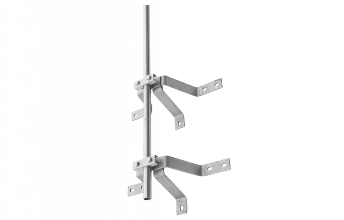 ZANDZ ZZ-203-002 Крепление для молниеприёмника к дымоходу (нержавеющая сталь)