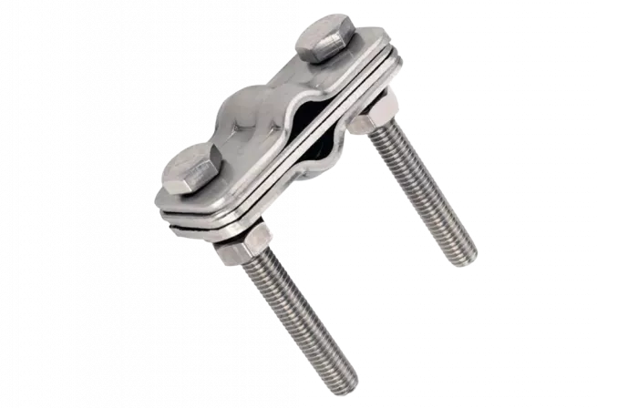 ZANDZ ZZ-202-001 Зажим к молниеприёмнику для токоотводов (нержавеющая сталь)