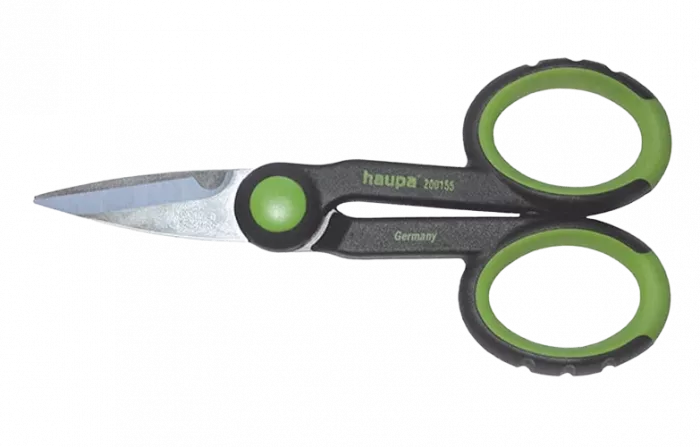 200155 Двухкомпонентные ножницы с мягкими ушками 140 мм