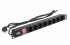 PH12-8D1-P ITK PDU 8 роз. нем.ст. с выкл 1U каб.2м вилка нем.ст ПВХ чер