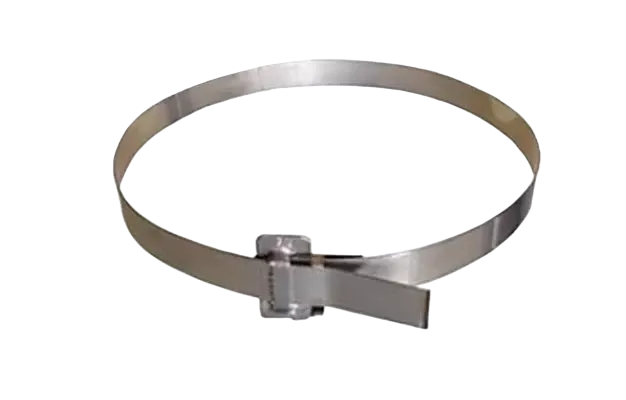 Хомут ленточный 1 м с замком (0,7х20 нерж 409) ССД