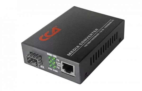 Медиаконвертер 10/100/1000-Base-T / 1000Base-X с SFP-портом