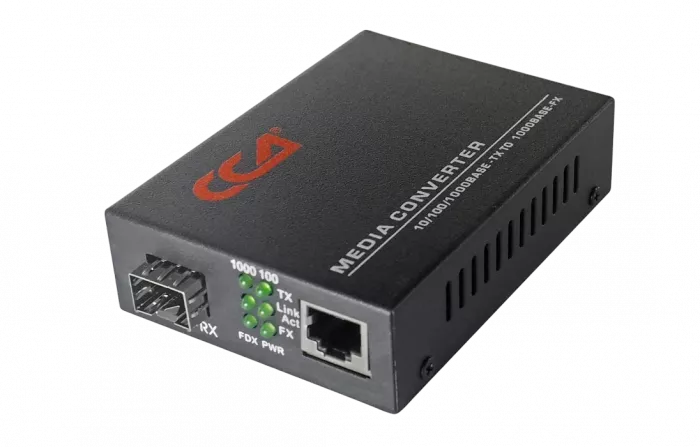 Медиаконвертер 10/100/1000-Base-T / 1000Base-X с SFP-портом