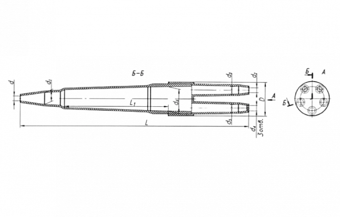 Муфта разв.п/эт 5МРП1 ССД