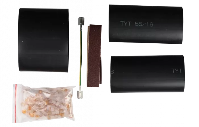 Муфта МПП 1 для зап.каб.50х(0,4-0,5)  30х(0,7) с соединителями с ТУТ ССД