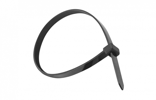 07-0503 Хомут-стяжка кабельная нейлоновая REXANT 500 x7,6 мм, черная, упаковка 100 шт.