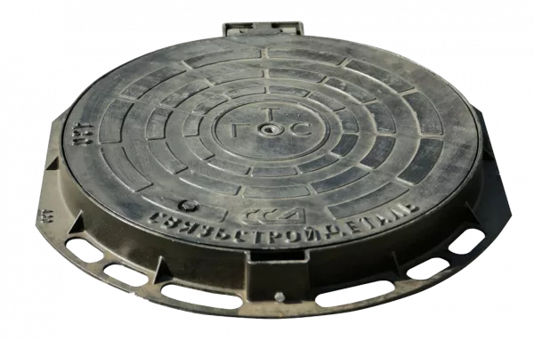 Устройство запорное люка ГТС лёгкого типа из ВЧ с замком УЗЛ-Л ССД