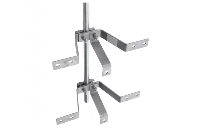 ZANDZ ZZ-203-002 Крепление для молниеприёмника к дымоходу (нержавеющая сталь)