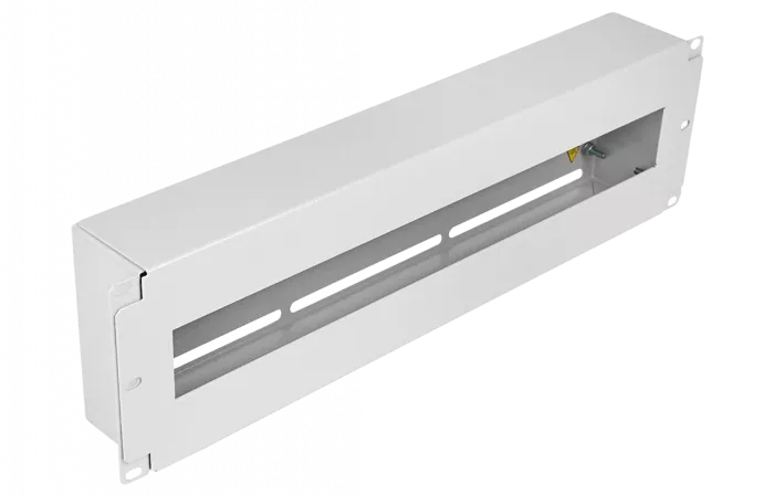 DIN рейка  в корпусе 19" 3U ССД