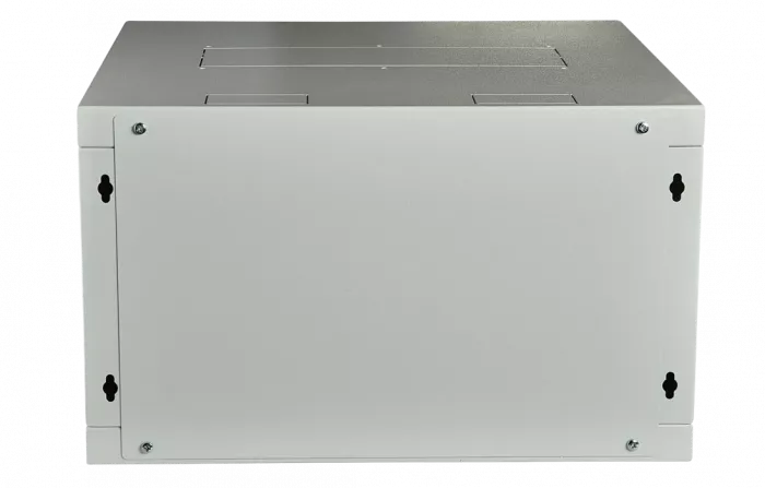 Шкаф телекоммуникационный настенный разборный со съемными боковыми стенками 19”,12U(600x450), ШТ-НСрМ-12U-600-450-С дверь стекло ССД