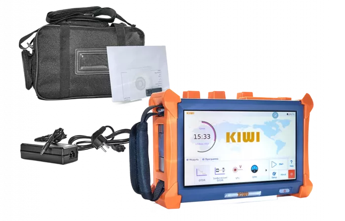 KIWI-7442 Оптический рефлектометр, 1310/1550/1625 нм (с фильтром), 43/41/40 дБ