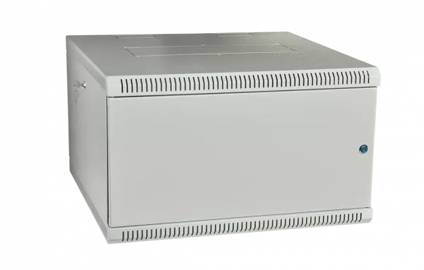 Шкаф телекоммуникационный настенный разборный со съемными боковыми стенками 19”,15U(600x650), ШТ-НСрМ-15U-600-650-М дверь металл ССД