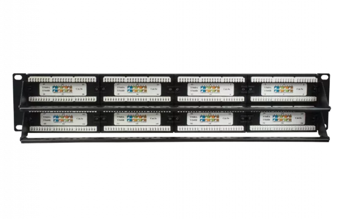 10-0405 SUPRLAN Патч-панель 19", 48хRJ-45, UTP, Cat.5e, 2U