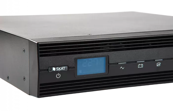 493 SKAT-UPS 3000 RACK ИБП 2U On-Line, 3000 ВА/2700 Вт, 220В, без АКБ, RS 232/SNMP