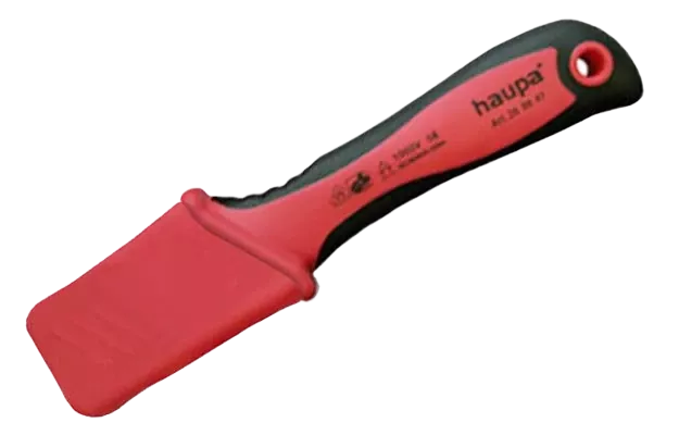 200007 Нож для резки кабеля VDE, с лезвием в форме крюка 50 мм Haupa