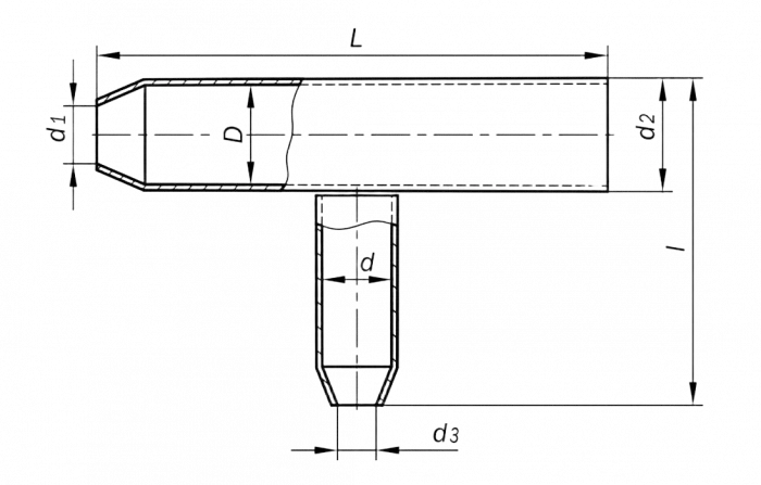 Муфта свинцовая тройниковая МСТ 7х12х7 ССД