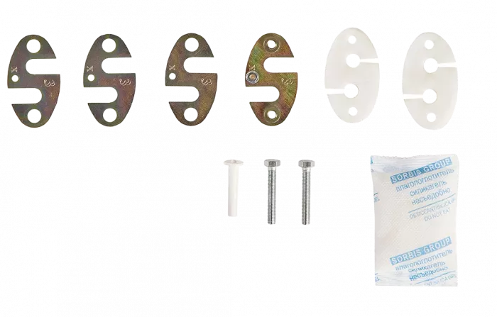 Комплект для ввода 7-10 мм ОК в овальный патрубок муфты МОГ-Т-4 и МПО-Ш1 ССД