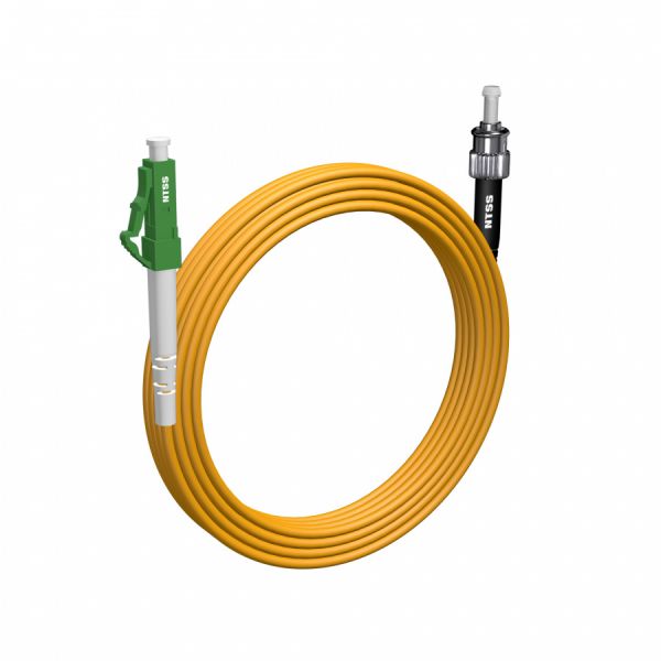 Шнур оптический NTSS spc LC/APC-ST/UPC 9/125 3.0мм 20м LSZH (патч-корд)