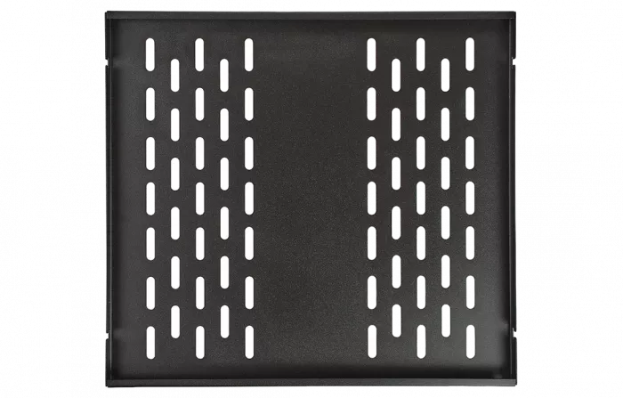 Полка стационарная перфорированная черный ПС-75-Ч(750мм*490мм) ССД