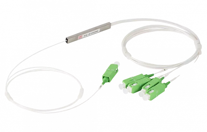 Разветвитель РО-1х4 -PLC -SM/0,9 -1,0 м-SC/APC (-40+70 С)