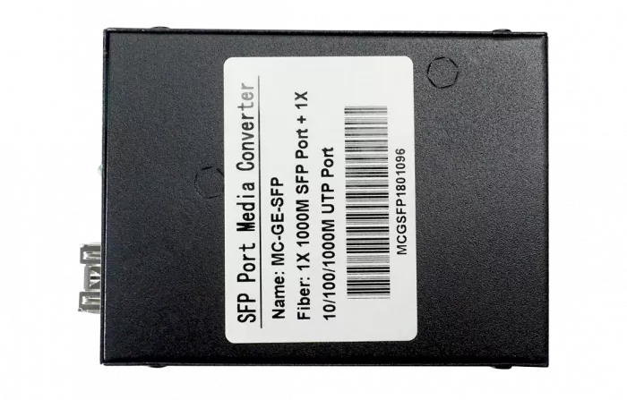 Медиаконвертер 10/100/1000-Base-T / 1000Base-X с SFP-портом