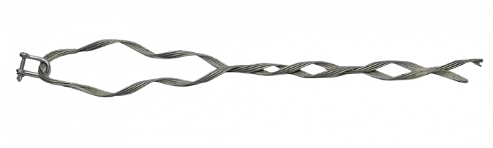 Зажим спиральный натяжной НСО-4-5,0/5,5К(коуш-скоба)