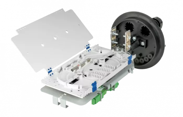 Муфта-кросс МКО-С6/С09-1PLC4-SC/APC-10SC-10SC/APC-2SC/APC ССД