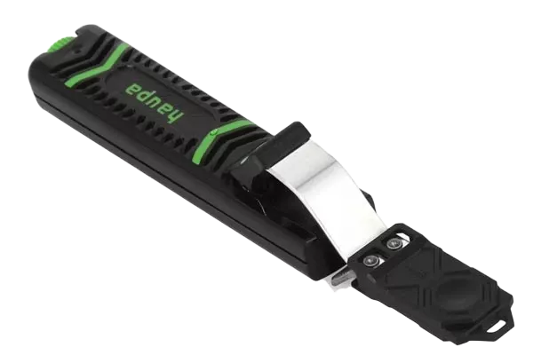 200031 Нож для снятия изоляции 8- 28 мм, с крюком Haupa