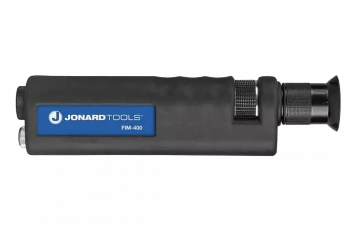 Jonard FIM-400 - Микроскоп для контроля чистоты торцов оптических коннекторов FC, SC, ST, LC (увеличение 400х)