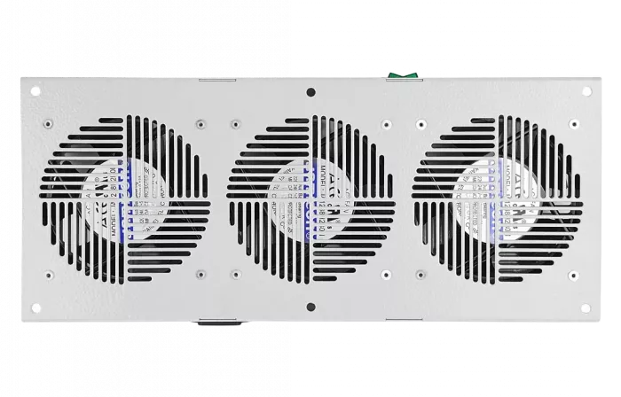 Вентиляторный модуль потолочный, 3 вентилятора с термодатчиком без шнура питания35С ВМ-3П ССД